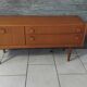 Small vintage Scandinavian teak sideboard
