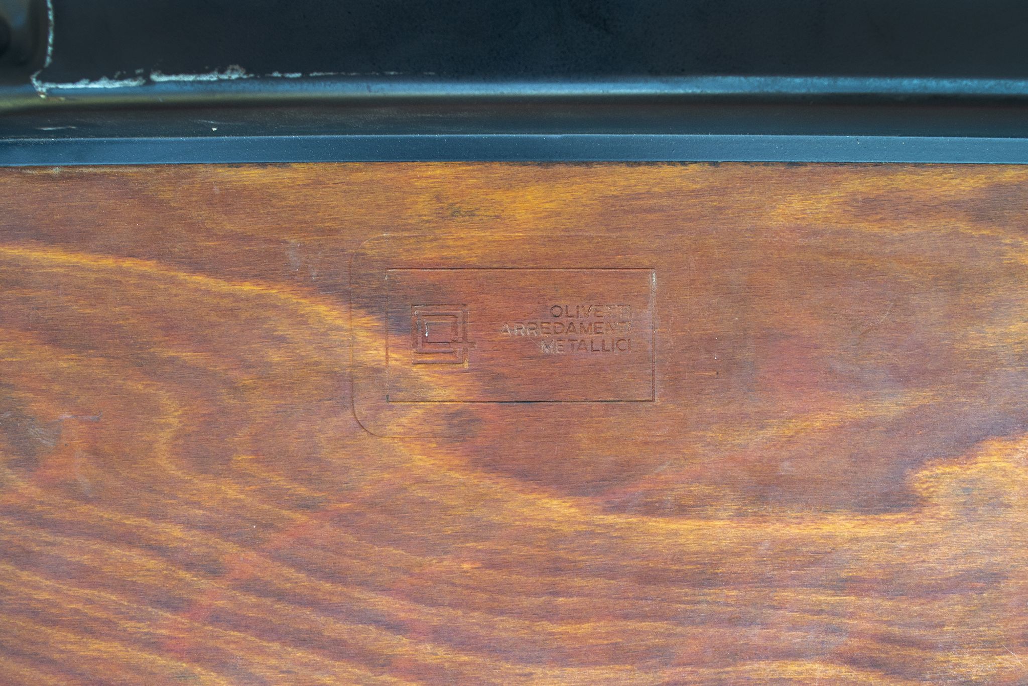 Bureau série Arco avec tiroir par BBPR pour Olivetti Synthesis, années 1960