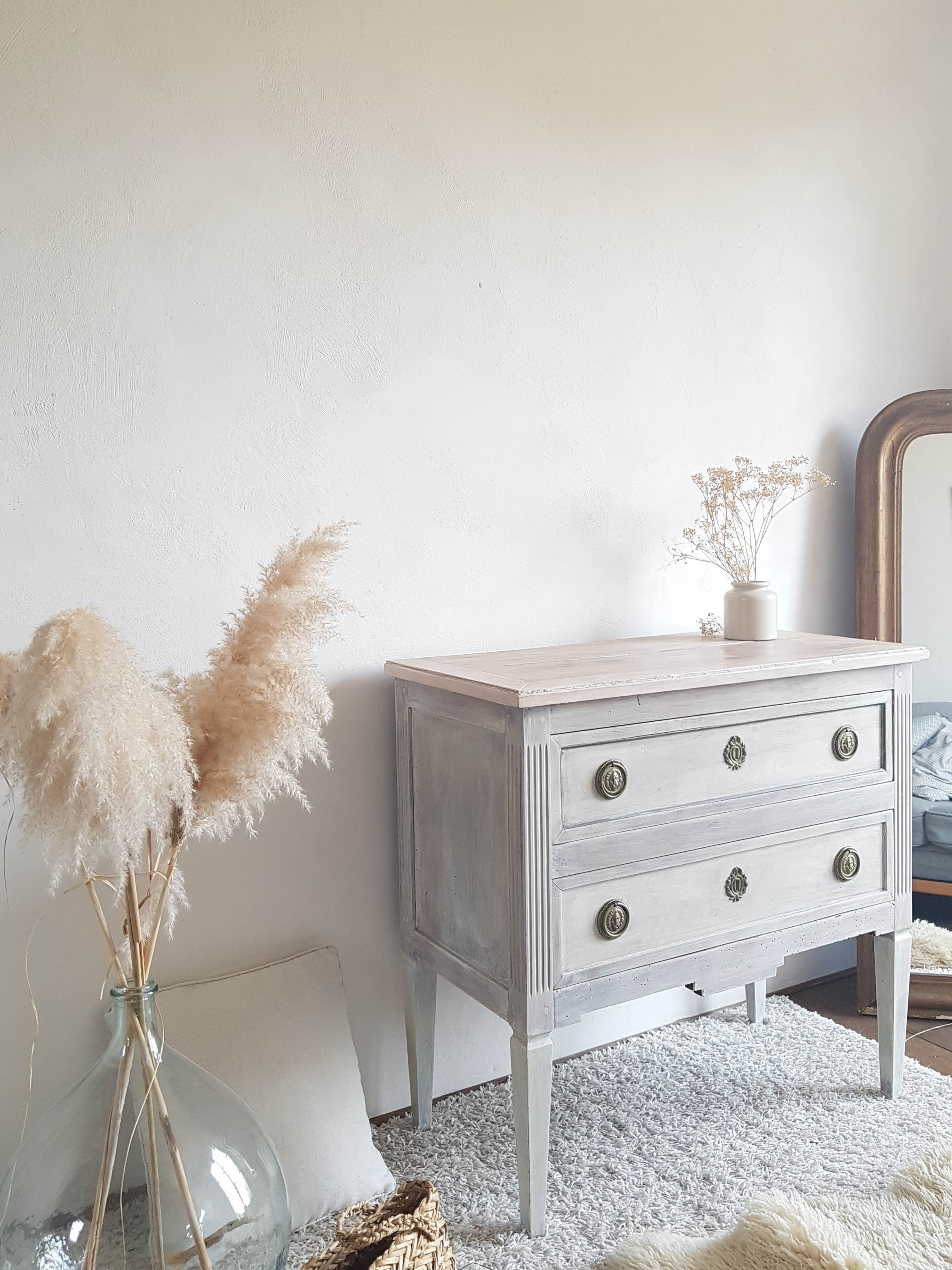Old patinated dresser