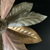 Golden flower applique