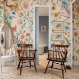 Paire de fauteuils anglais Windsor à barrettes (années 60)