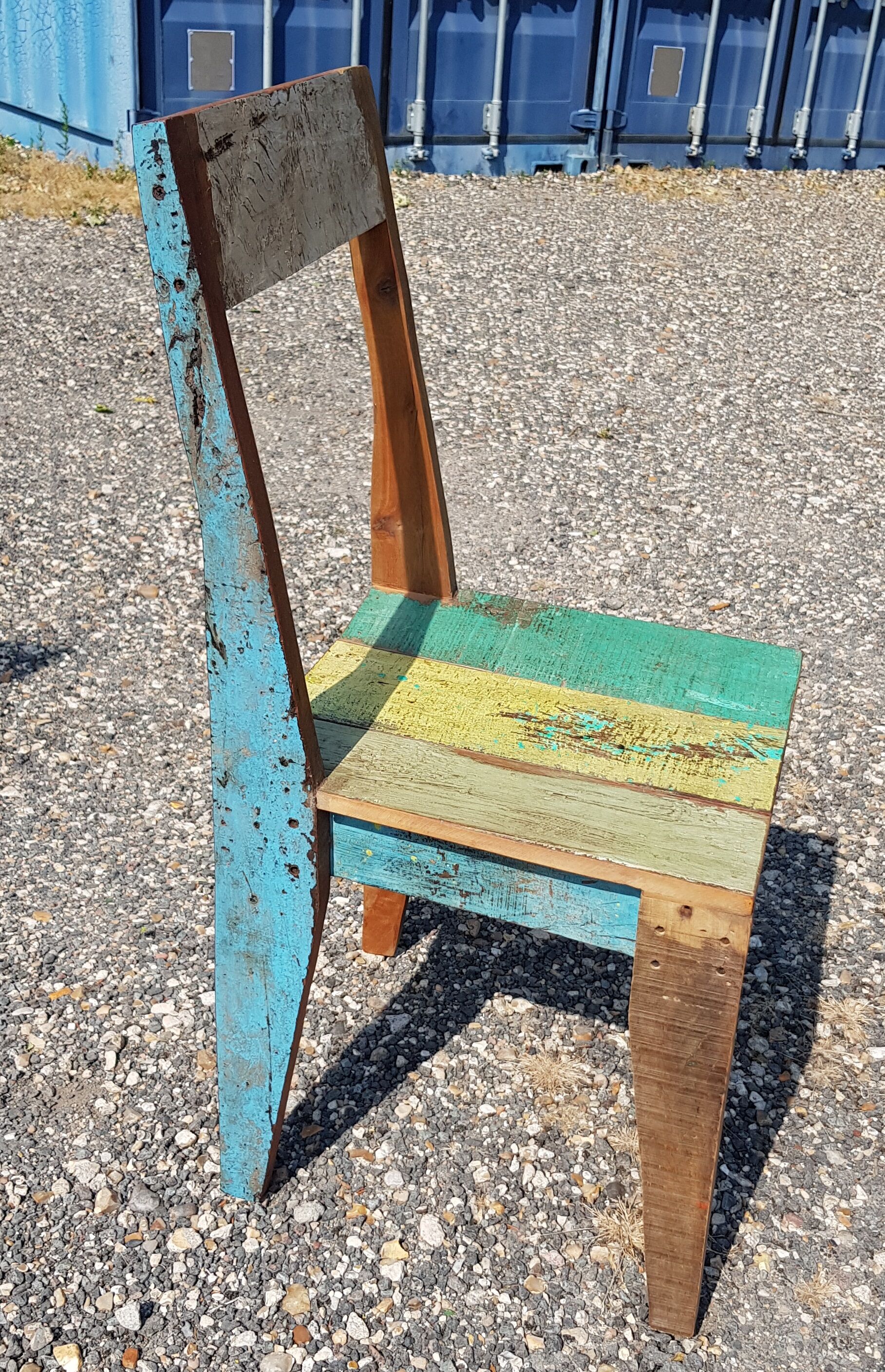 Teak table with 6 chairs