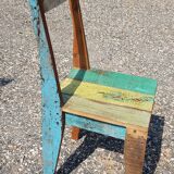 Teak table with 6 chairs
