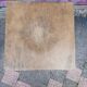 3 vintage square wooden stools