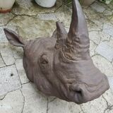 Resin rhino head
