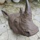 Resin rhino head