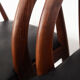Lot de 4 chaises en teck, design danois, années 1970, Danemark