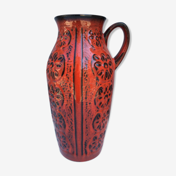 XL ceramic vase, West Germany of the 60s