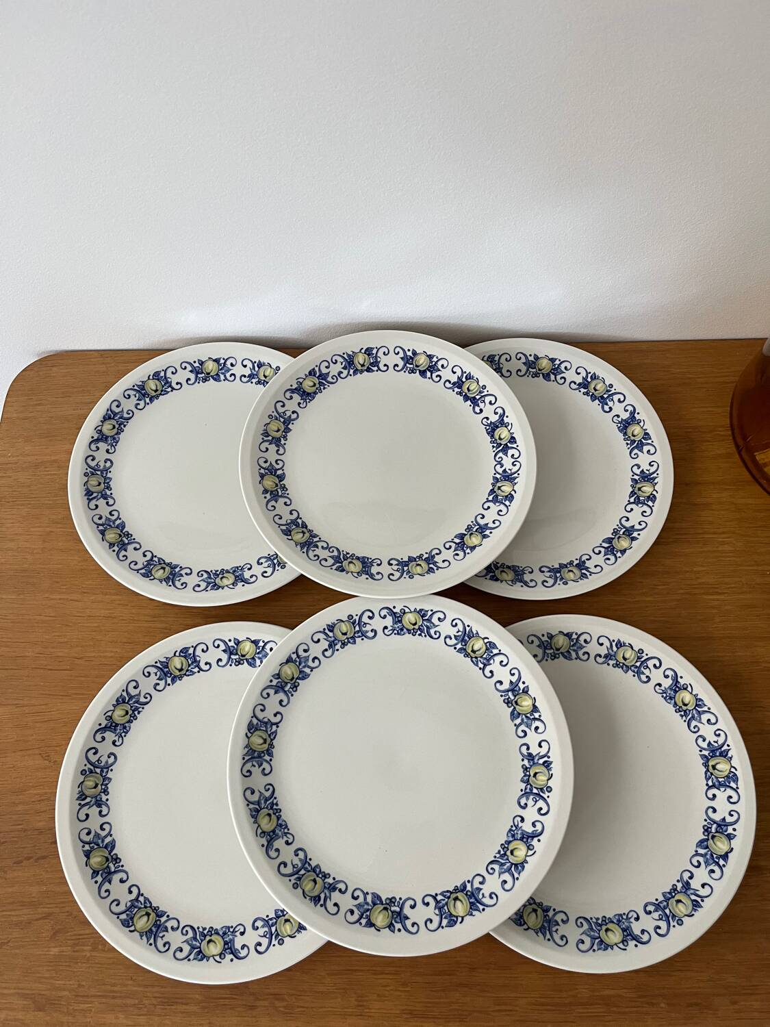 Set of 6 dessert plates "Cadiz" Villeroy and Boch