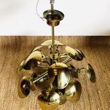 70s Gold Chandelier - 636011