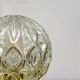 Vintage moulded glass globe-laying lamp