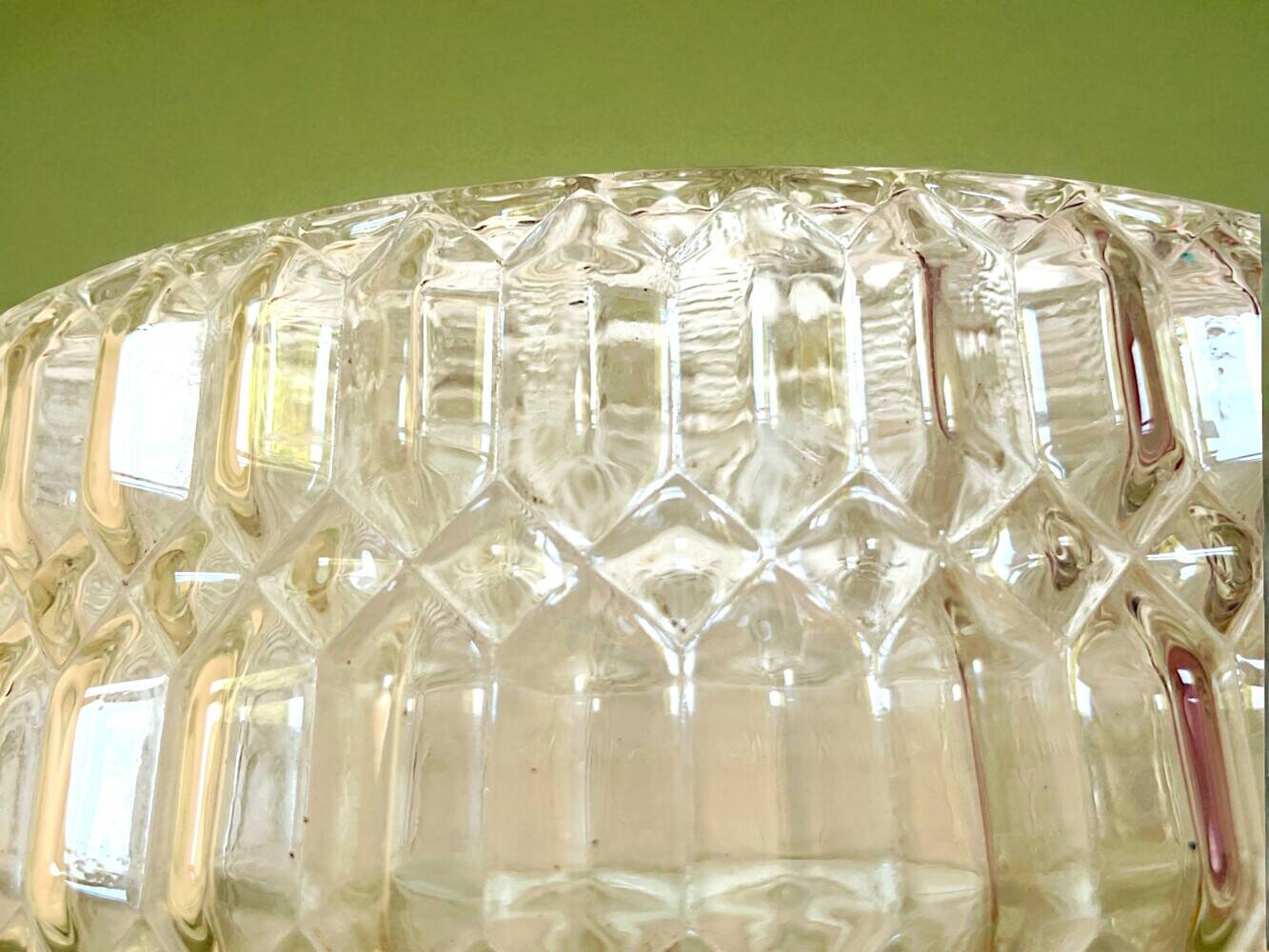 Frosted glass ceiling or wall light