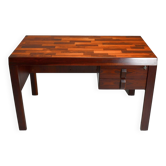 Rosewood desk by Jean Gillon for Italma. Brazil 1970s.