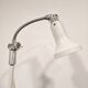 70s Gooseneck Metal Floor Lamp, Adjustable Height Tripod Base