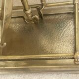Brass fireplace kit