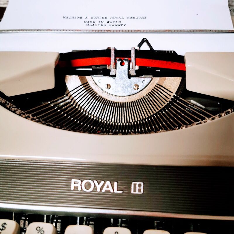 Royal Mercury Typewriter