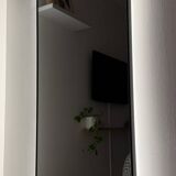 Custom wrought iron mirror