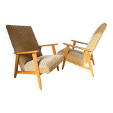 Vintage armchairs manucere france