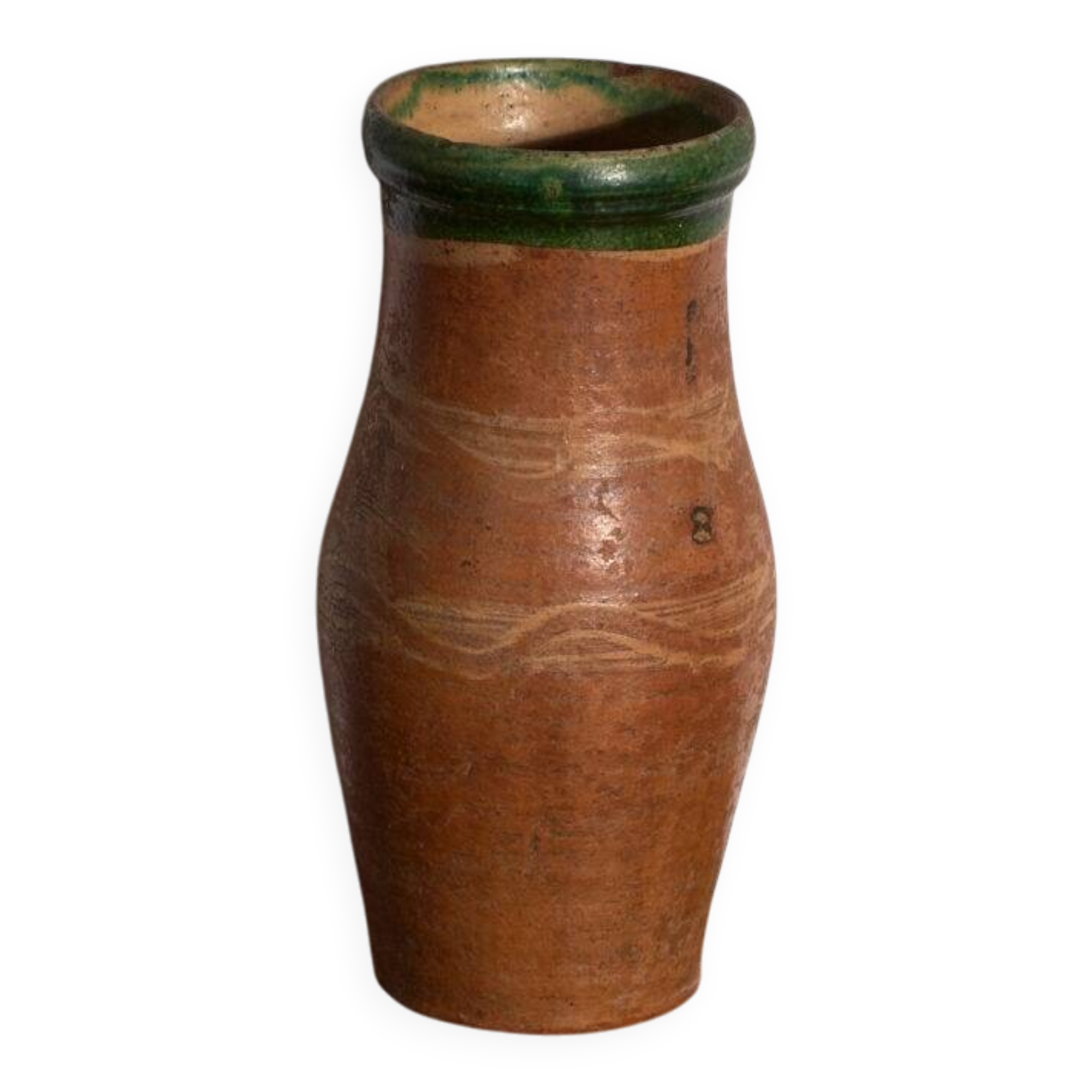 Antique glazed ceramic vase – Central Europe, circa 1920