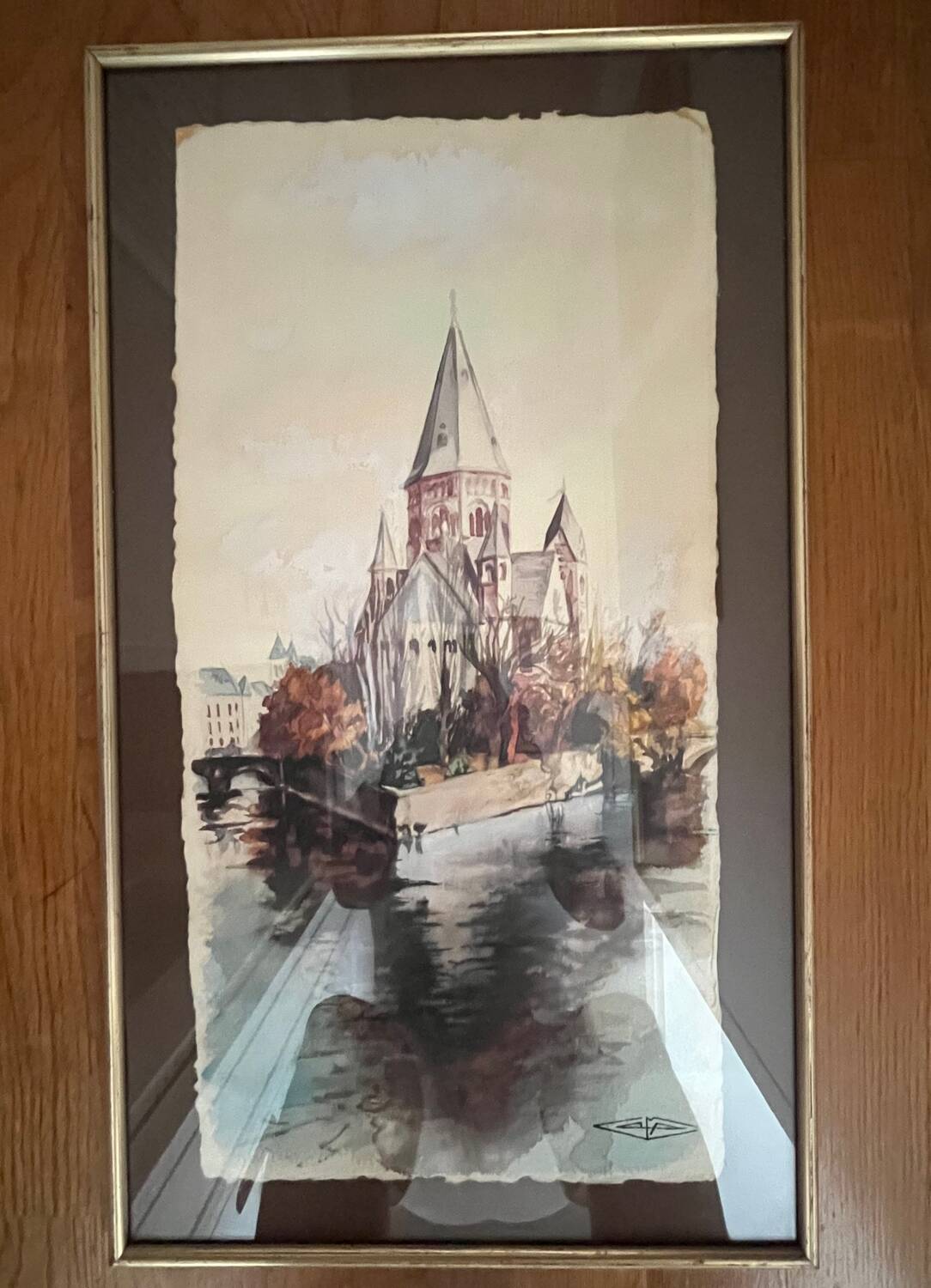 Tableau : Aquarelle - Metz