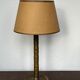 Bamboo brass lamp from the 50s