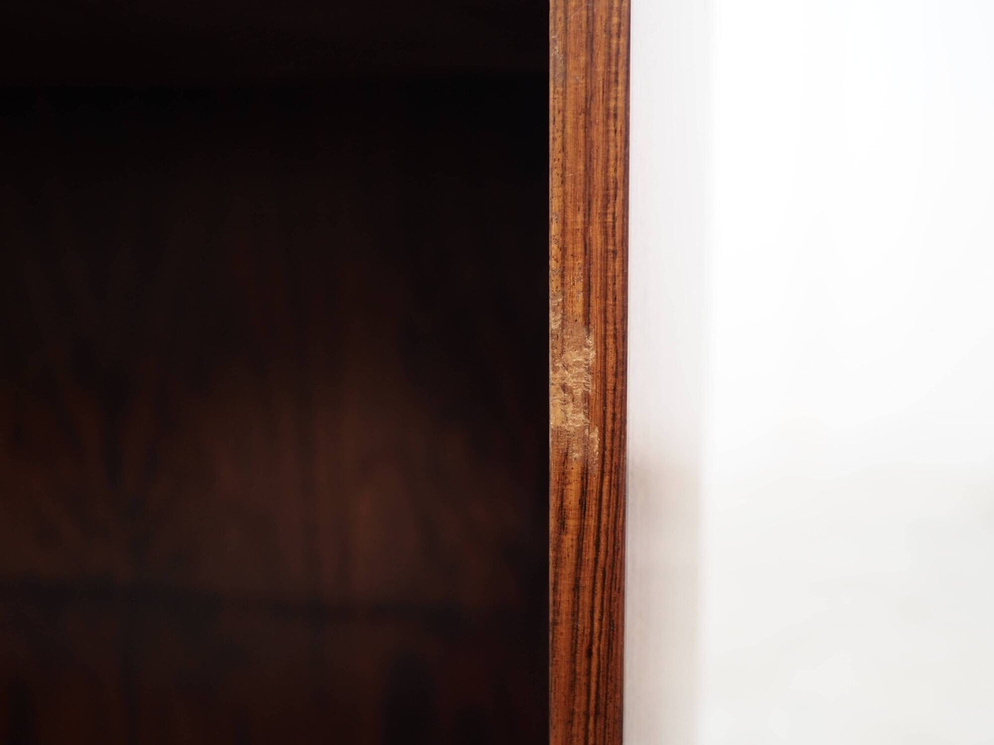 Mahogany bookcase, Danish design, 1970s, production: Denmark