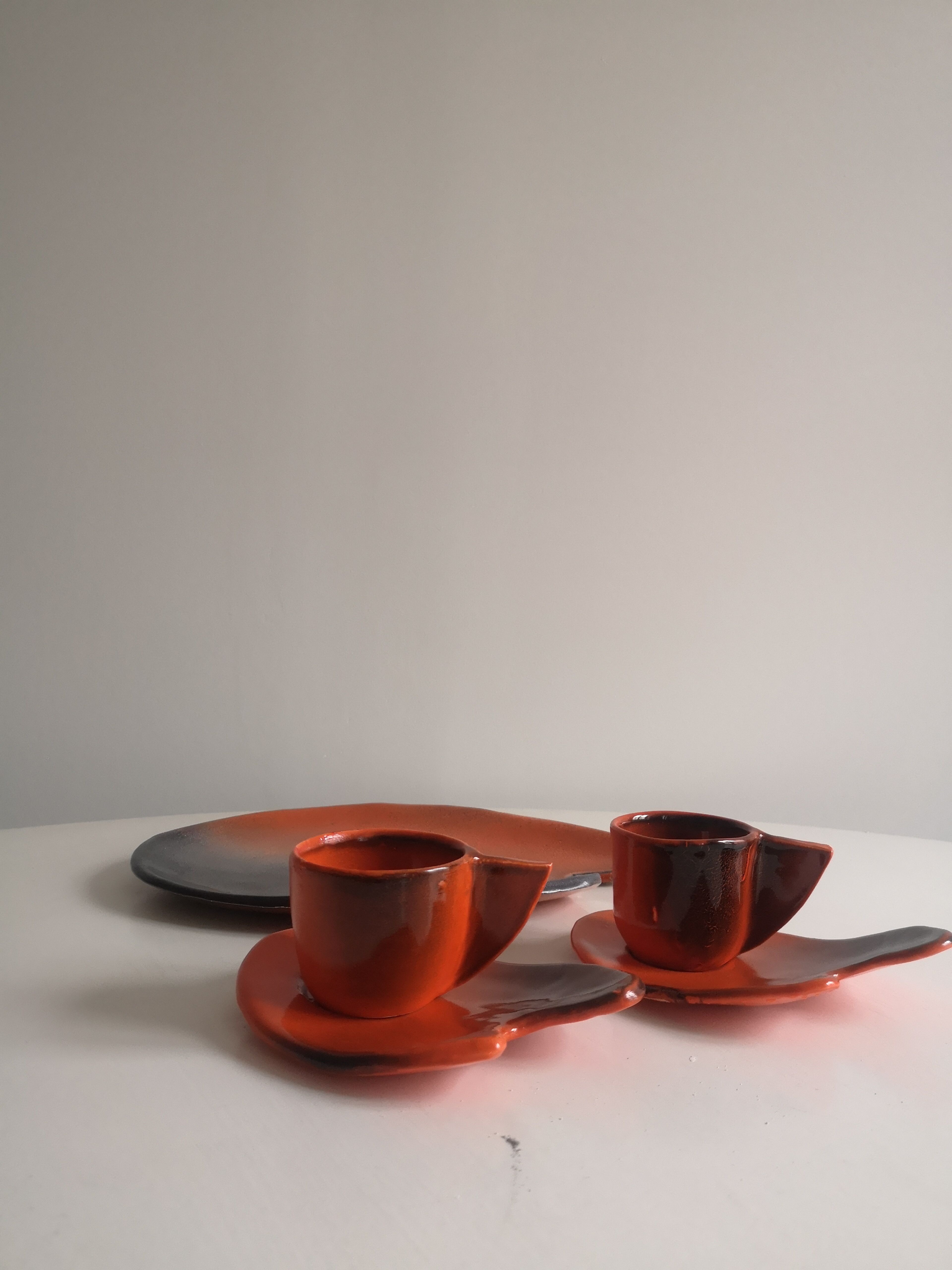 ceramic coffee service design 1960