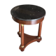 Gueridon style empire marble and bronze