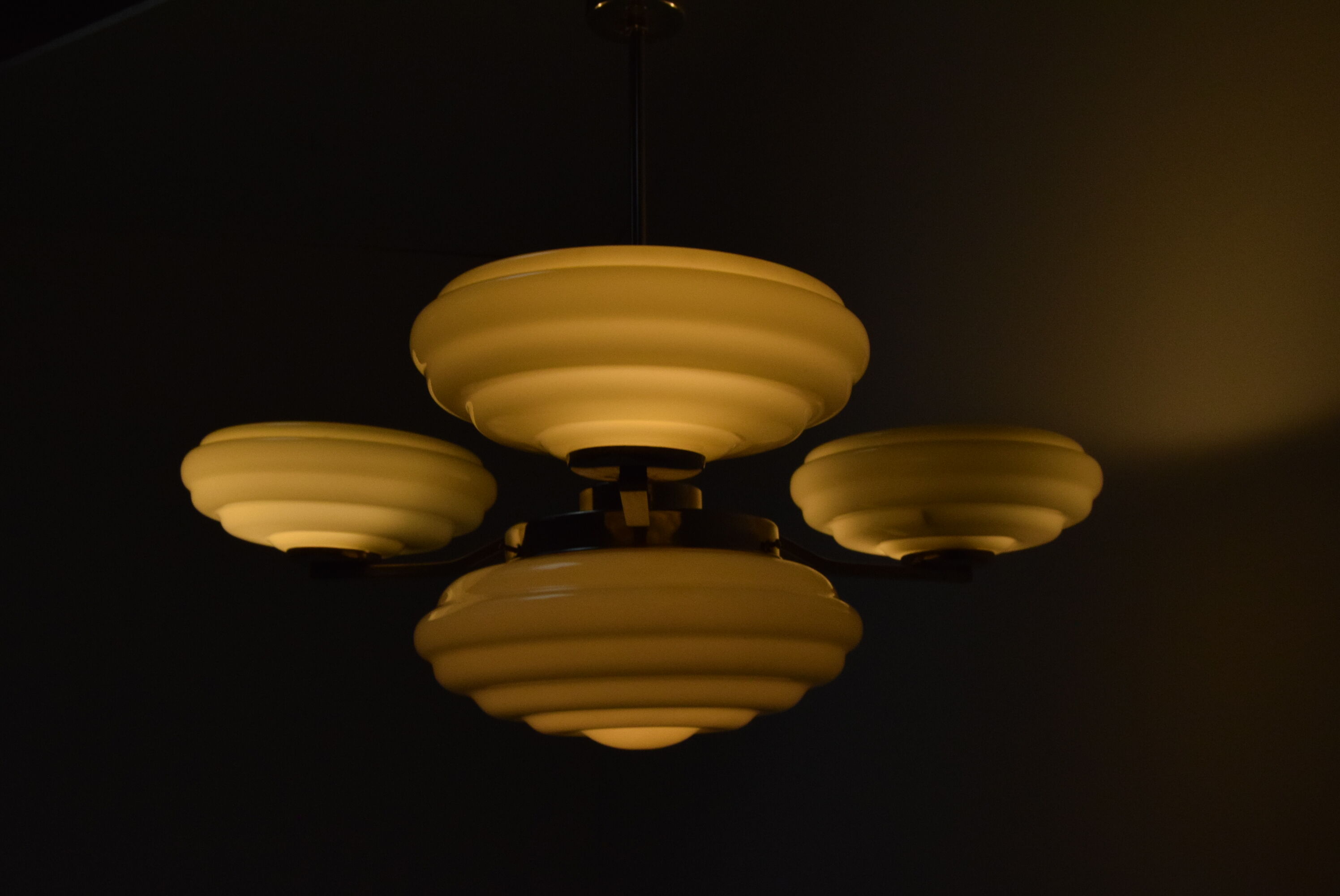 Art deco chandelier,1930's.