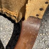 Regency armchair with plant tapestry