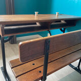 Bureau écolier double