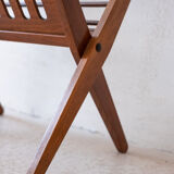 Teak magazine door