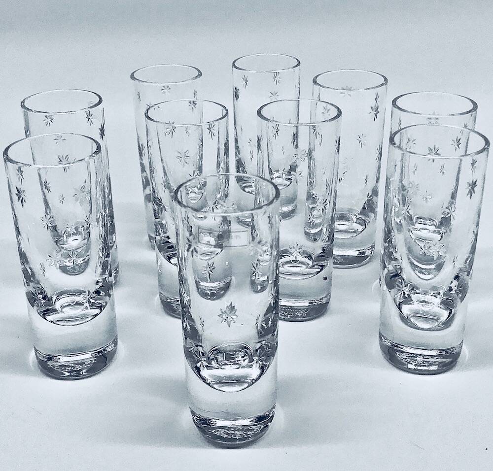 Saint-Louis shot glasses