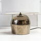 Chromed metal table lamp anni '70 italia