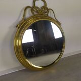 Miroir laiton doré