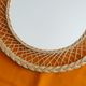 Rattan mirror of the 1960s 40cm