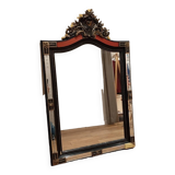 Mirror with glazing beads from the Napoleon III period
