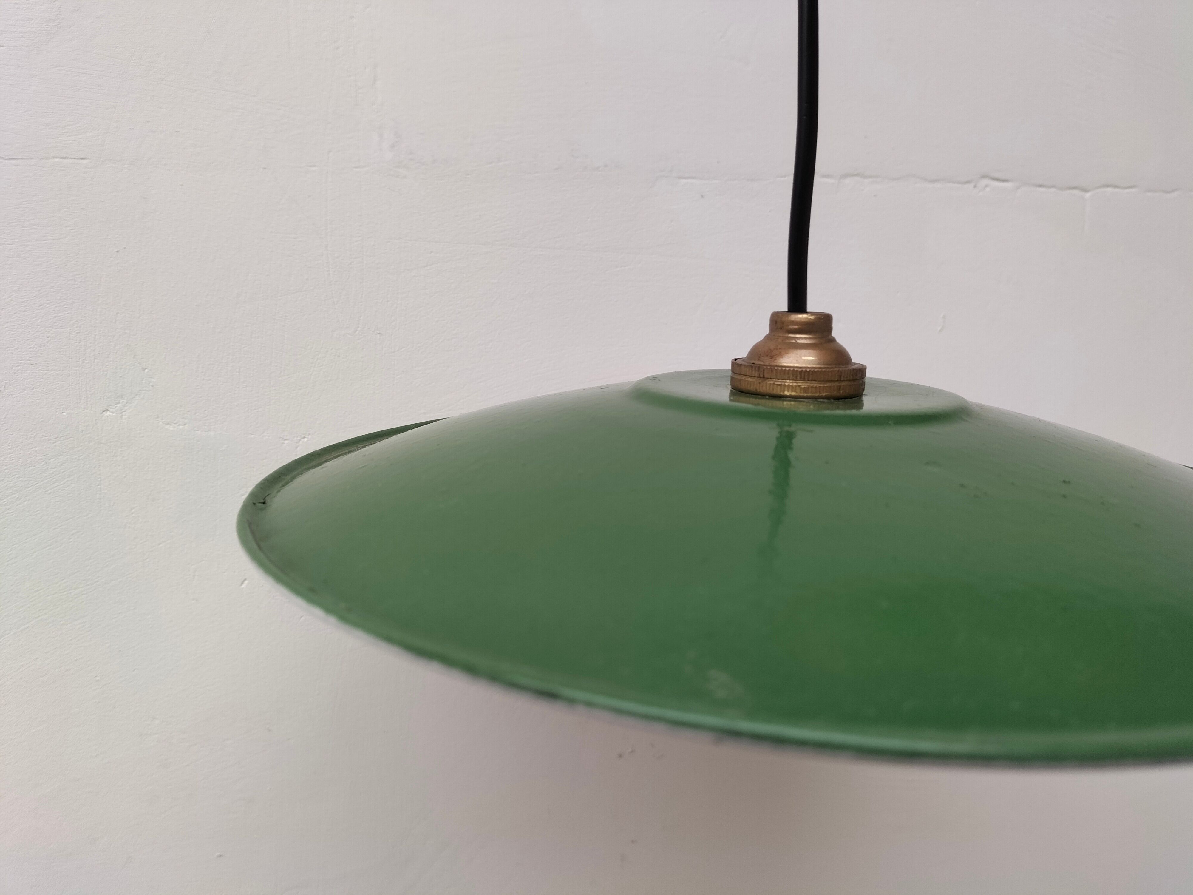 Lampe tôle émaillée