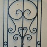 Wrought iron door grate