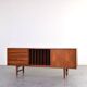 Hi-Fi sideboard in teak mid-century Ulvö by Erik Wørts for Ikea, 1960s.
