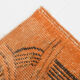 Orange wool turkish rug 299x178cm