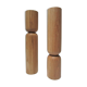 Pair of solid wood candlesticks design