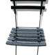 Chaise de jardin pliante en fer