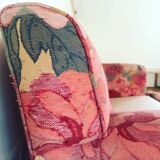 Vintage floral sofa Schwartz