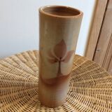 Glazed stoneware vase