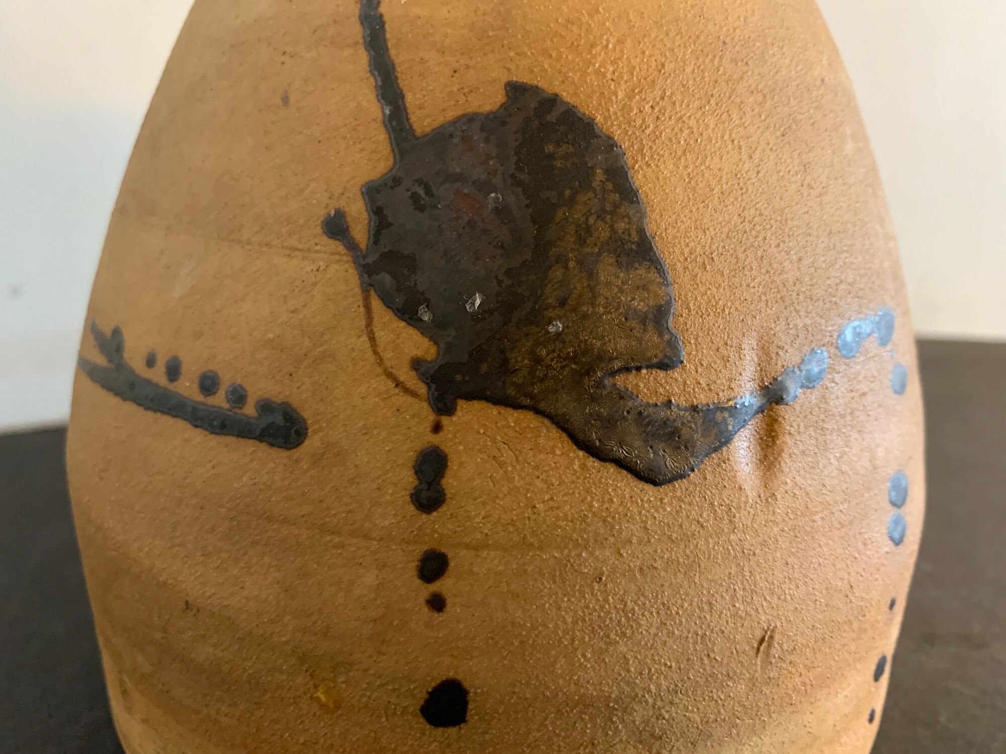 Ceramic lamp foot Pottery of the Dove