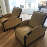 Pair of stone cart chairs MCDE edition