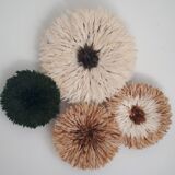 Juju hat white / black heart to peas 80/85 cm