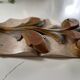 Panneau ancien en bois sculpté au décor de feuillage
