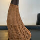 Lampe vintage en rafia